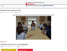 Tablet Screenshot of copasfn.org.ar
